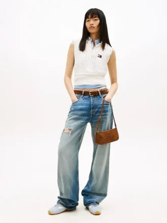 Tommy Jeans Distressed Straight Jeans