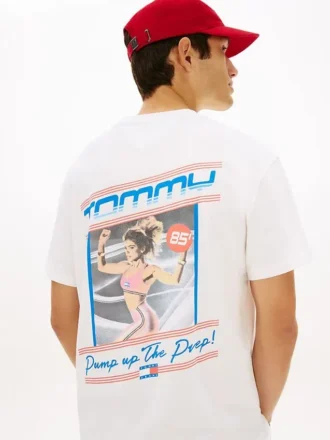 Tommy Jeans Fitness-T-Shirt mit Grafik Tommy Jeans Fitness-T-Shirt mit Grafik