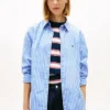 Tommy Jeans Gestreiftes Popeline-Hemd Tommy Jeans Gestreiftes Popeline-Hemd