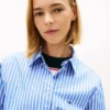 Tommy Jeans Gestreiftes Popeline-Hemd Tommy Jeans Gestreiftes Popeline-Hemd