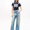 Tommy Jeans High-Rise-Jeans mit weitem Bein