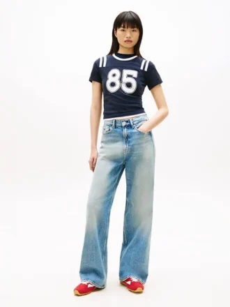 Tommy Jeans High-Rise-Jeans mit weitem Bein Tommy Jeans High-Rise-Jeans mit weitem Bein