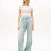 Tommy Jeans High-Rise-Jeans mit weitem Bein Tommy Jeans High-Rise-Jeans mit weitem Bein
