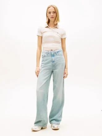 Tommy Jeans High-Rise-Jeans mit weitem Bein Tommy Jeans High-Rise-Jeans mit weitem Bein