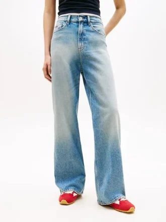 Tommy Jeans High-Rise-Jeans mit weitem Bein Tommy Jeans High-Rise-Jeans mit weitem Bein