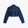 Tommy Jeans Kurze Jeansjacke mit Reißverschluss Tommy Jeans Kurze Jeansjacke mit Reißverschluss