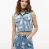 Tommy Jeans Kurze Jeansweste Tommy Jeans Kurze Jeansweste