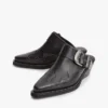 Tommy Jeans Leder-Western-Pantolette Tommy Jeans Leder-Western-Pantolette