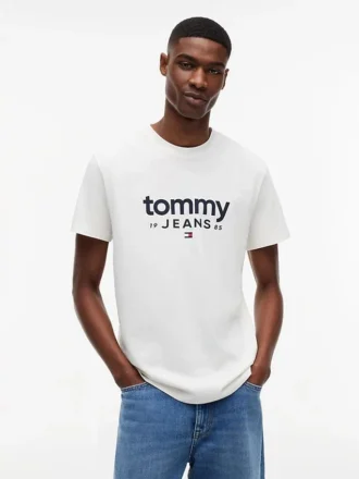 Tommy Jeans Logo Slim Fit T-Shirt