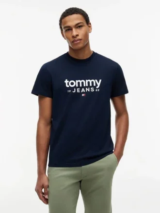Tommy Jeans Logo Slim Fit T-Shirt