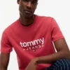 Tommy Jeans Logo Slim Fit T-Shirt Tommy Jeans Logo Slim Fit T-Shirt