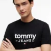 Tommy Jeans Logo Slim Fit T-Shirt Tommy Jeans Logo Slim Fit T-Shirt