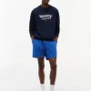 Tommy Jeans Logo Sweatshirt aus Wildlederimitat Tommy Jeans Logo Sweatshirt aus Wildlederimitat