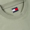 Tommy Jeans Logo Sweatshirt aus Wildlederimitat Tommy Jeans Logo Sweatshirt aus Wildlederimitat