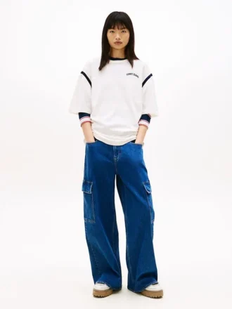 Tommy Jeans Loose Wide Leg Cargo Jeans Tommy Jeans Loose Wide Leg Cargo Jeans