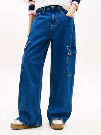 Tommy Jeans Loose Wide Leg Cargo Jeans Tommy Jeans Loose Wide Leg Cargo Jeans
