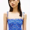 Tommy Jeans Maxikleid aus Chiffon mit Stufenrock Tommy Jeans Maxikleid aus Chiffon mit Stufenrock