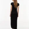 Tommy Jeans Maxikleid aus Rippstrick Tommy Jeans Maxikleid aus Rippstrick