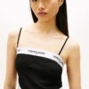 Tommy Jeans Minikleid aus Ponte mit Logo-Band Tommy Jeans Minikleid aus Ponte mit Logo-Band