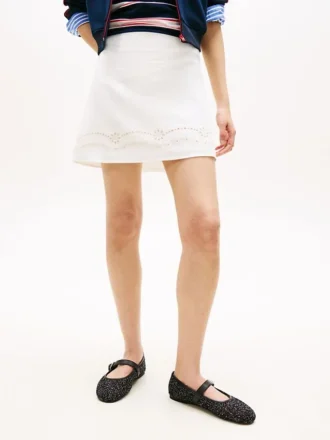Tommy Jeans Minirock mit Stickerei