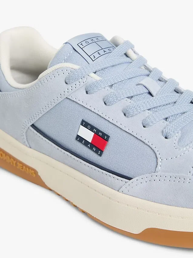 Tommy Jeans Mixed-Media-Cupsole-Sneaker Tommy Jeans Mixed-Media-Cupsole-Sneaker
