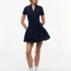 Tommy Jeans Mixed-Media-Polo-Minikleid Tommy Jeans Mixed-Media-Polo-Minikleid