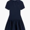 Tommy Jeans Mixed-Media-Polo-Minikleid Tommy Jeans Mixed-Media-Polo-Minikleid