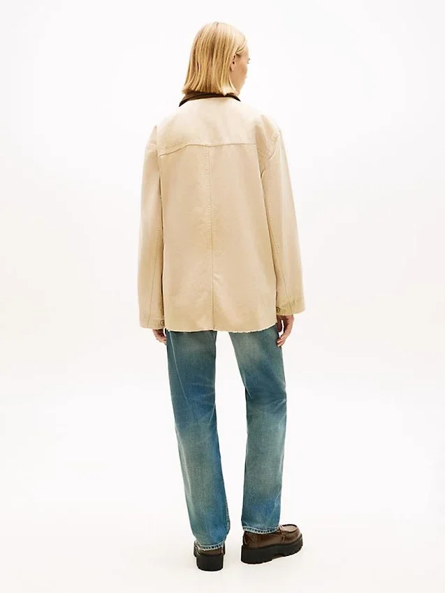 Tommy Jeans Oversized-Barn-Jacke Tommy Jeans Oversized-Barn-Jacke