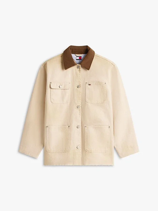 Tommy Jeans Oversized-Barn-Jacke Tommy Jeans Oversized-Barn-Jacke