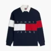 Tommy Jeans Oversized Fit Flag Rugby Tommy Jeans Oversized Fit Flag Rugby