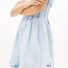Tommy Jeans Plissiertes Jeans-Minikleid Tommy Jeans Plissiertes Jeans-Minikleid