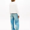 Tommy Jeans Pullover mit Flaggenlogo und Zierstreifen Tommy Jeans Pullover mit Flaggenlogo und Zierstreifen