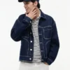 Tommy Jeans Ranch-Jacke aus dunkel gewaschenem Jeans-Material Tommy Jeans Ranch-Jacke aus dunkel gewaschenem Jeans-Material