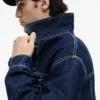 Tommy Jeans Ranch-Jacke aus dunkel gewaschenem Jeans-Material Tommy Jeans Ranch-Jacke aus dunkel gewaschenem Jeans-Material
