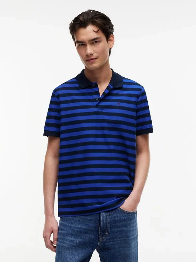 Tommy Jeans Regular Fit Streifen-Polo Tommy Jeans Regular Fit Streifen-Polo