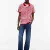 Tommy Jeans Regular Fit Streifen-Polo Tommy Jeans Regular Fit Streifen-Polo