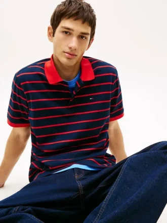 Tommy Jeans Regular Fit Streifen-Polo