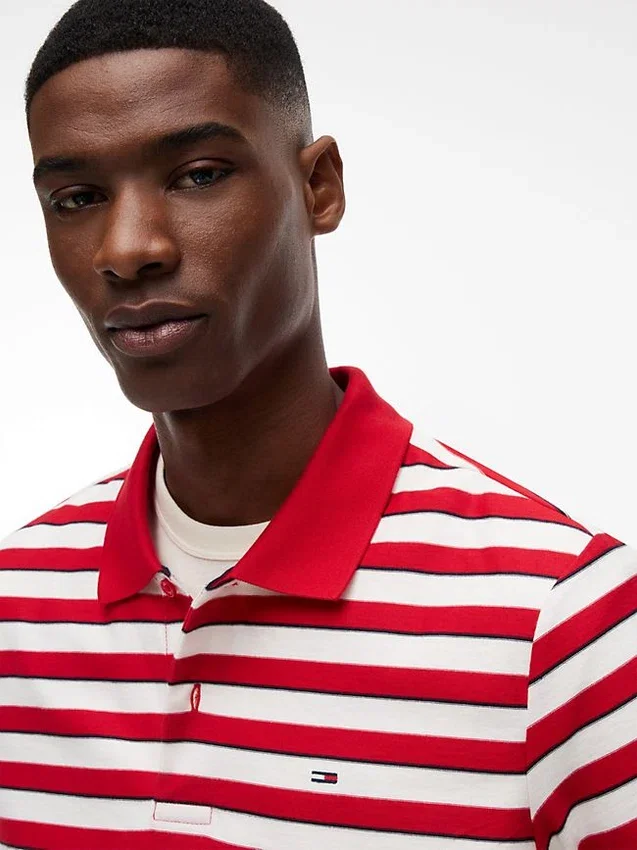 Tommy Jeans Regular Fit Streifen-Polo Tommy Jeans Regular Fit Streifen-Polo