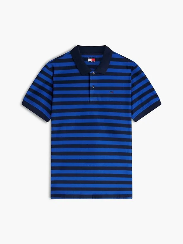 Tommy Jeans Regular Fit Streifen-Polo Tommy Jeans Regular Fit Streifen-Polo