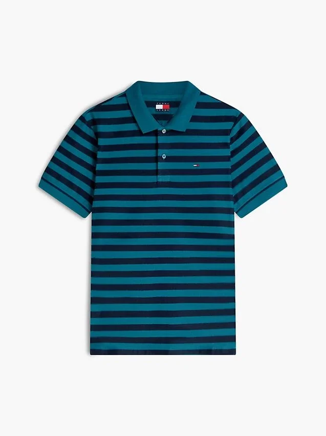 Tommy Jeans Regular Fit Streifen-Polo Tommy Jeans Regular Fit Streifen-Polo