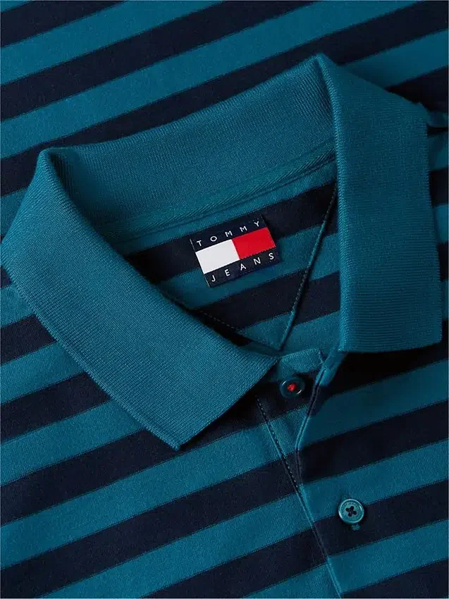 Tommy Jeans Regular Fit Streifen-Polo Tommy Jeans Regular Fit Streifen-Polo