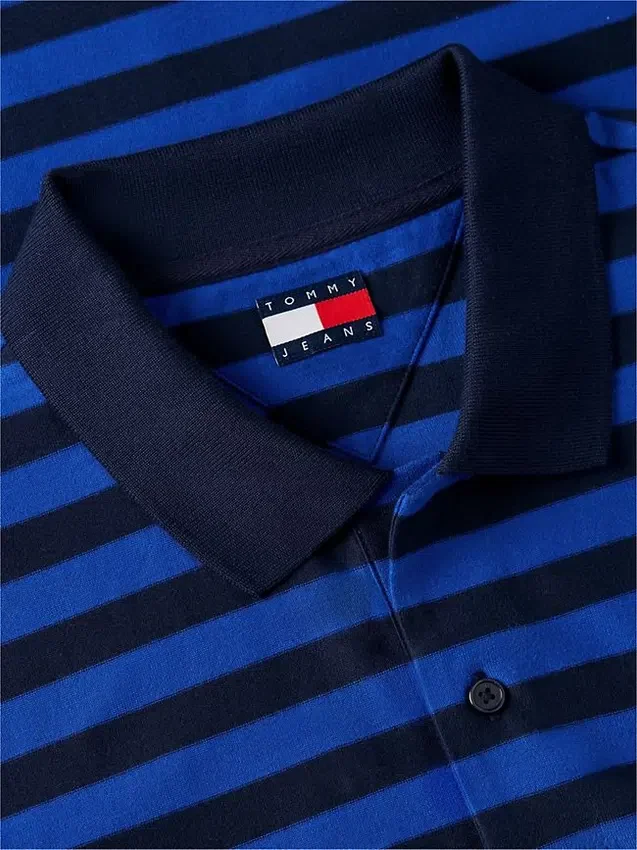 Tommy Jeans Regular Fit Streifen-Polo Tommy Jeans Regular Fit Streifen-Polo