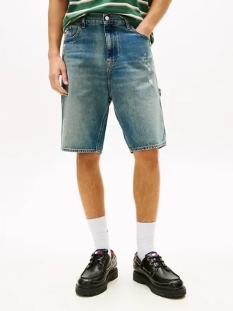 Tommy Jeans Relaxed Denim Utility Shorts