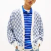 Tommy Jeans Relaxed Fit Check Cardigan Tommy Jeans Relaxed Fit Check Cardigan