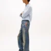 Tommy Jeans Relaxed-Jeans mit Kettenprint