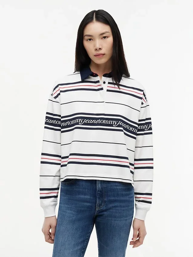 Tommy Jeans Relaxed Rugby Sweatshirt Tommy Jeans Relaxed Rugby Sweatshirt