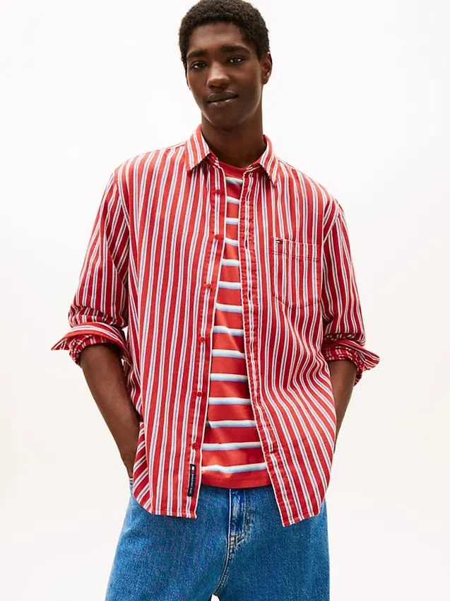 Tommy Jeans Relaxed Stripe Shirt Tommy Jeans Relaxed Stripe Shirt