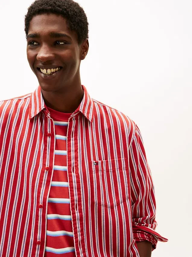 Tommy Jeans Relaxed Stripe Shirt Tommy Jeans Relaxed Stripe Shirt