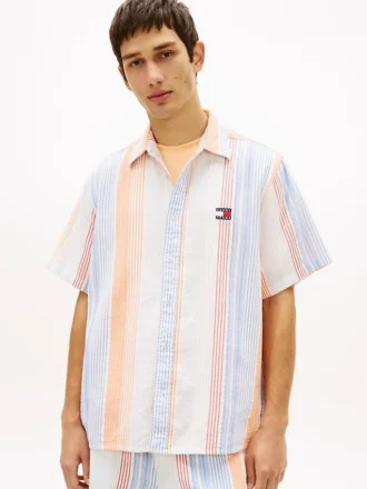 Tommy Jeans Relaxed Striped Dobby Shirt