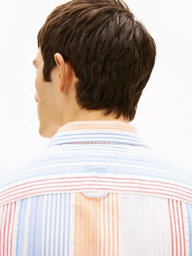 Tommy Jeans Relaxed Striped Dobby Shirt Tommy Jeans Relaxed Striped Dobby Shirt